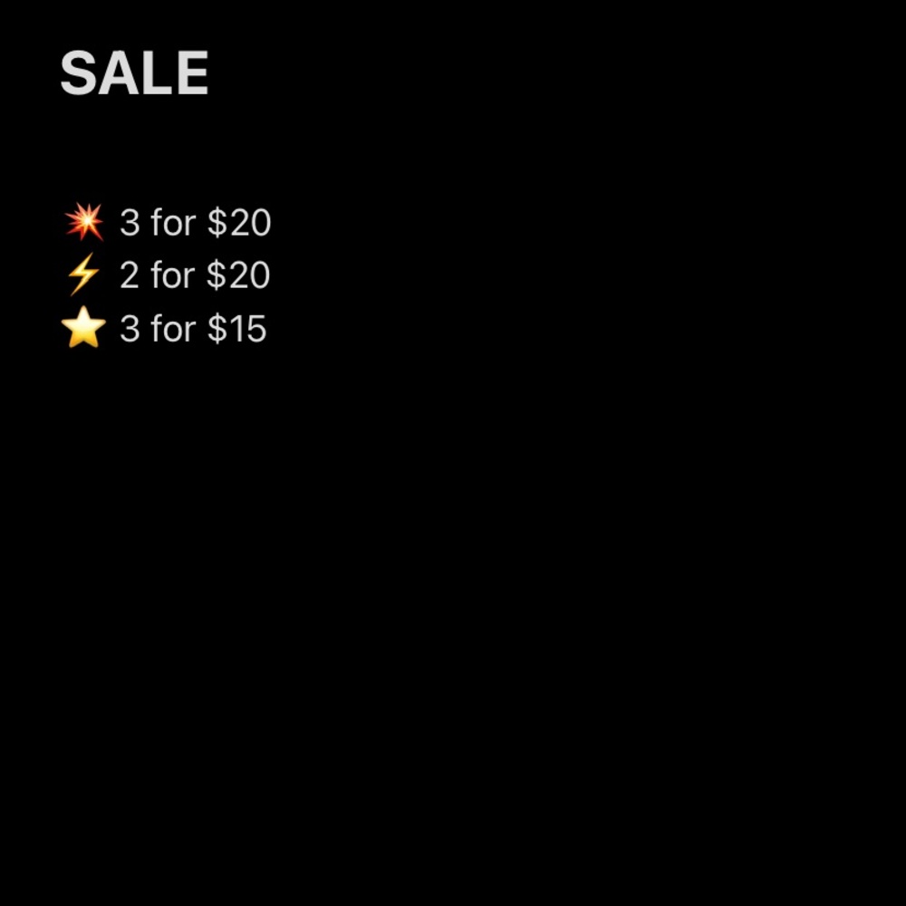 Sale